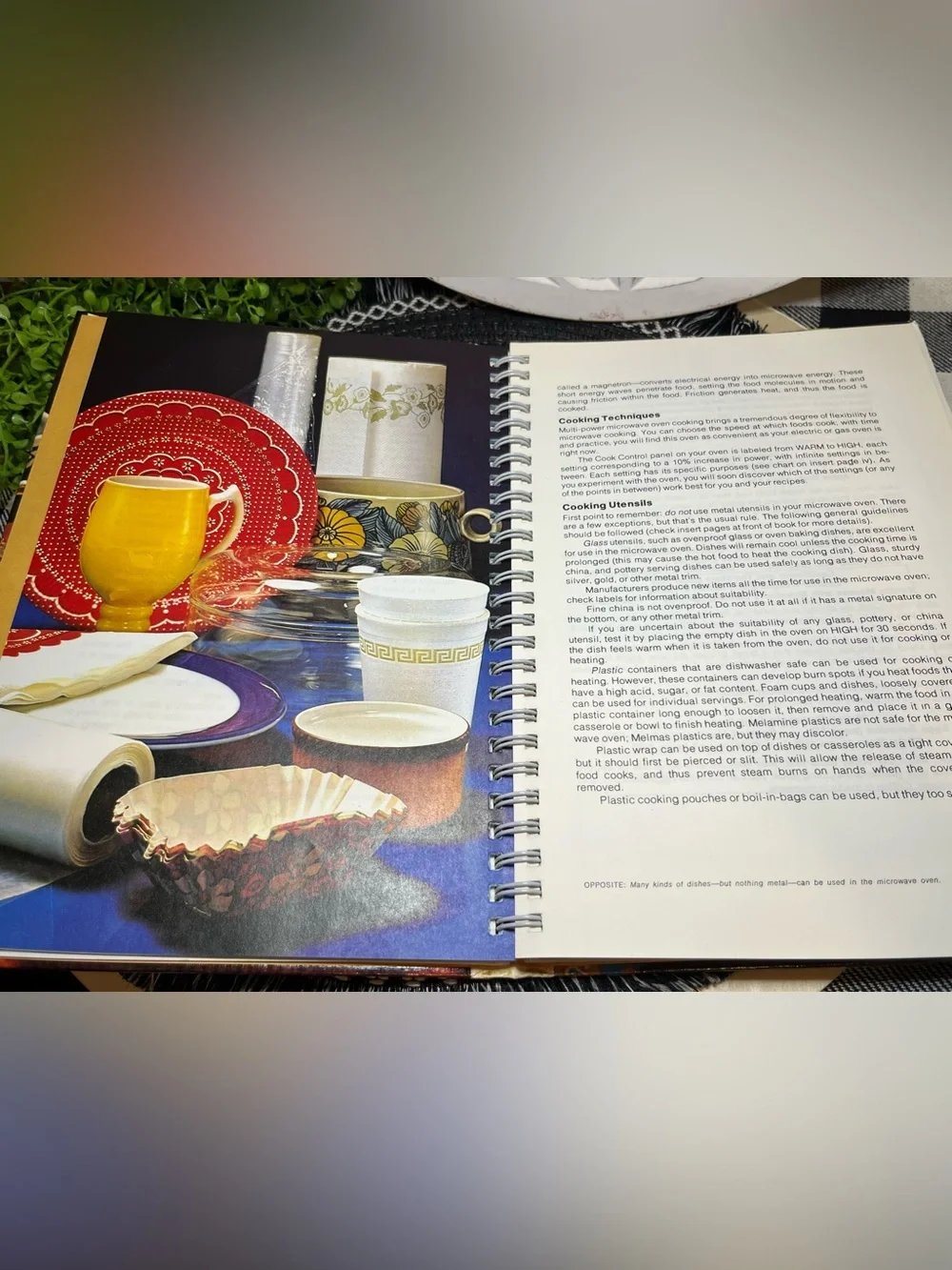 Vintage Sears Microwave Miracles Cookbook